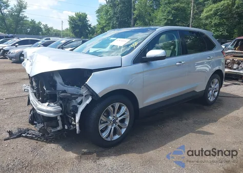 2019 Ford Edge Titanium из США, поврежденный, VIN 2FMPK4K90KBB08479